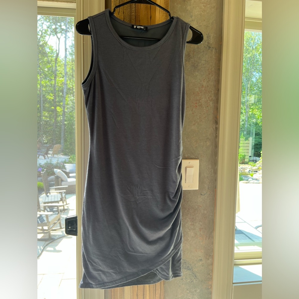 Cotton Sleeveless Dress-Size Small